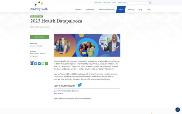 2023 Health Datapalooza