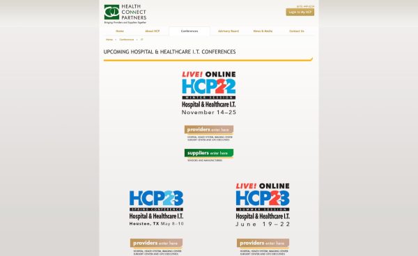 HCP 23 Spring Conference