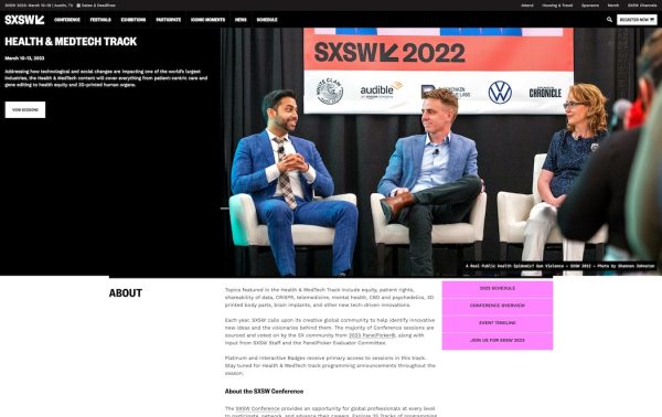 Health & MedTech Track - SXSW Conference
